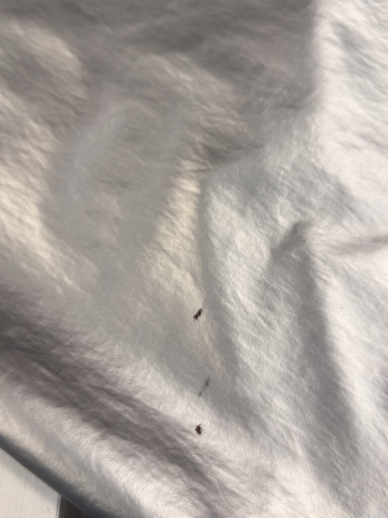 볼펜똥이 묻어 다시 제작하는 핸드메이드 가방 과정